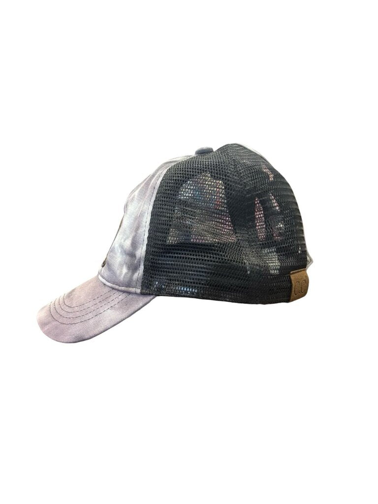 Louis Vuitton Distressed Denim Trucker Hat
