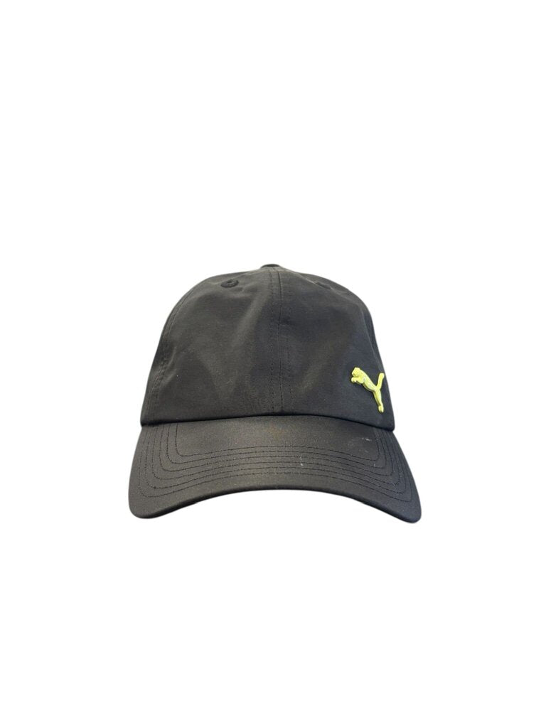 Puma Black Cap with Yellow Logo