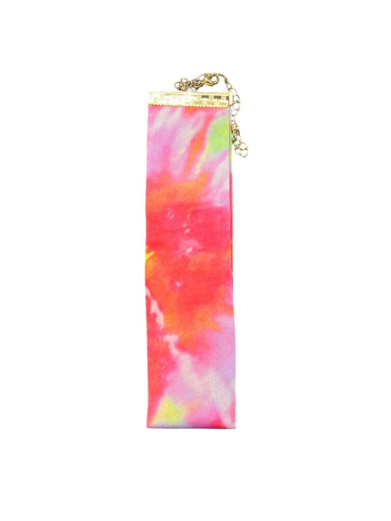 Colorful Tie-Dye Choker Necklace