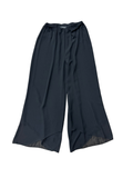 PM- Alex Evenings Petite Black Wide Leg Pants