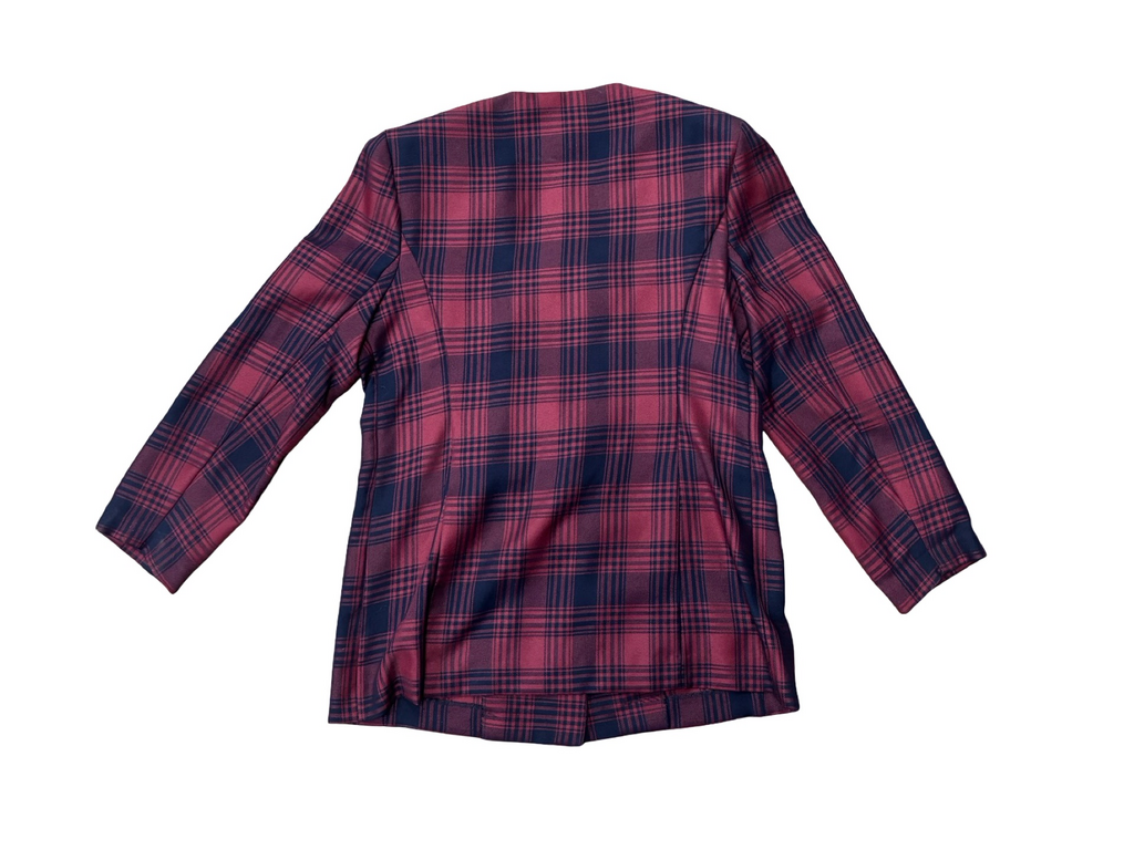 Worthington size 12 Petite Plaid Blazer