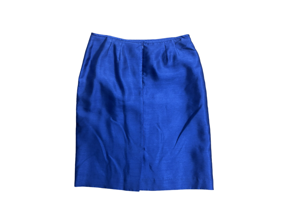 Suit Studio SIZE 12 Elegant Blue Pencil Skirt