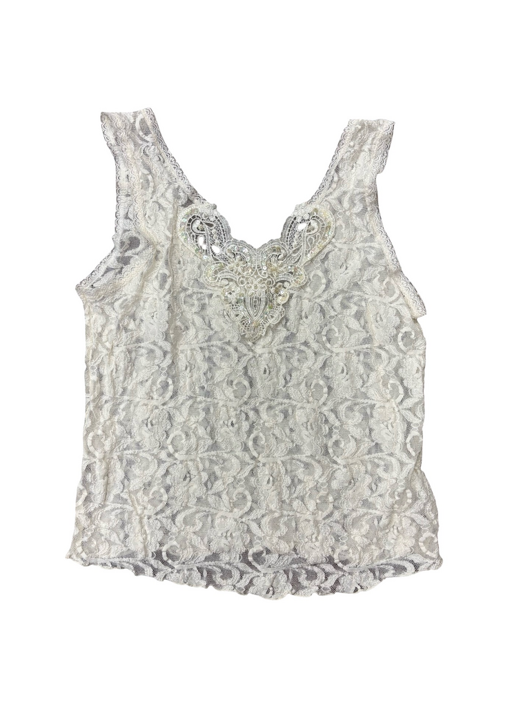 M- Intimo Amore Lace Tank Top