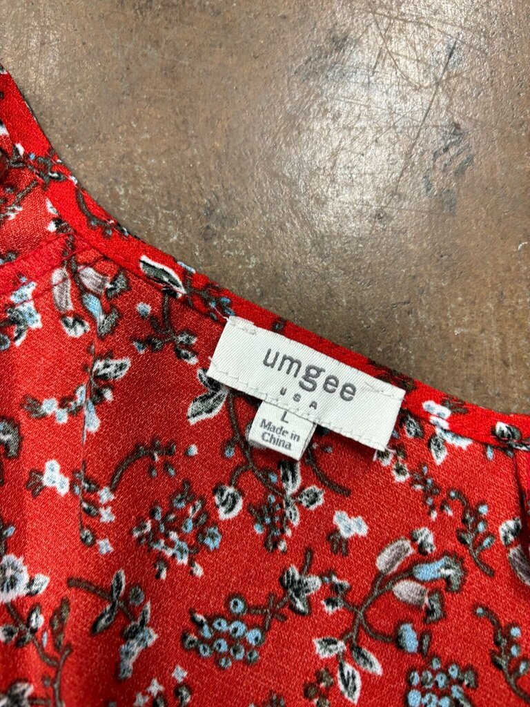 Umgee Women's Floral Wrap Dress