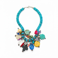 Colorful Bohemian Statement Necklace