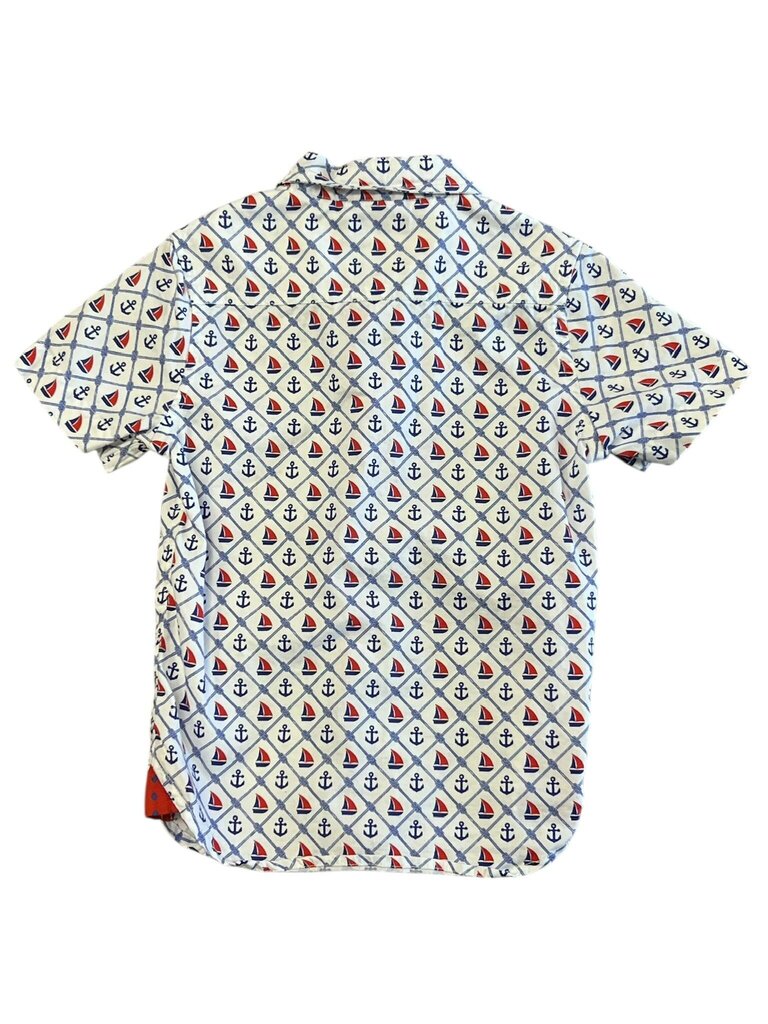 TukTuk Designs Anchor Print Short Sleeve Shirt