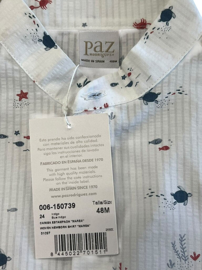 Paz Rodriguez Woven boys Shirt "Marea"