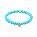 Turquoise Beaded Stretch Bracelet