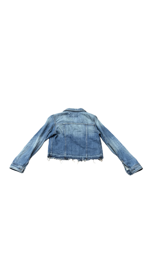 Express Jeans Denim Crop Jacket