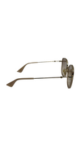 Gucci Horsebit Accent Round Sunglasses