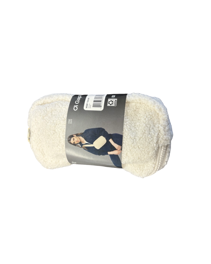 GapFit Plush Zip Belt Bag