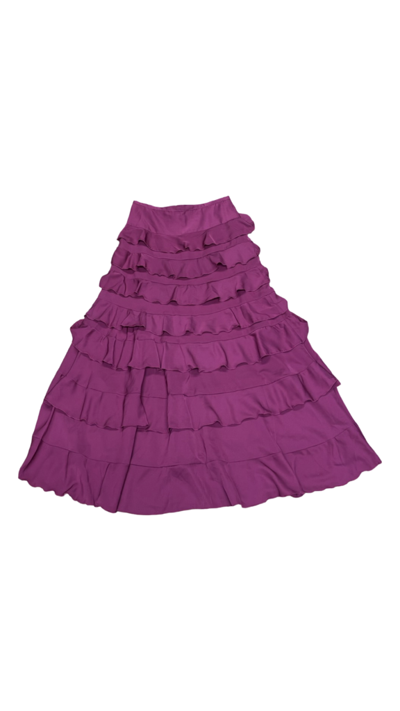 M- Chasensully Ruffled Maxi Skirt