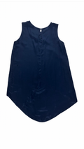 Women's Sleeveless Navy Top