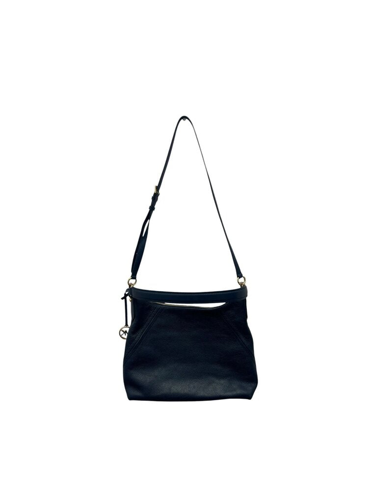 Michael Kors Aria Pebble Large Leather Shoulder Bag