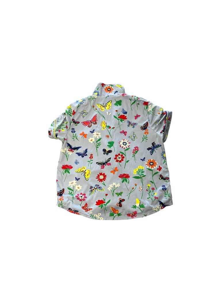 M- Kate Spade Floral Print Short Sleeve Pajama Shirt