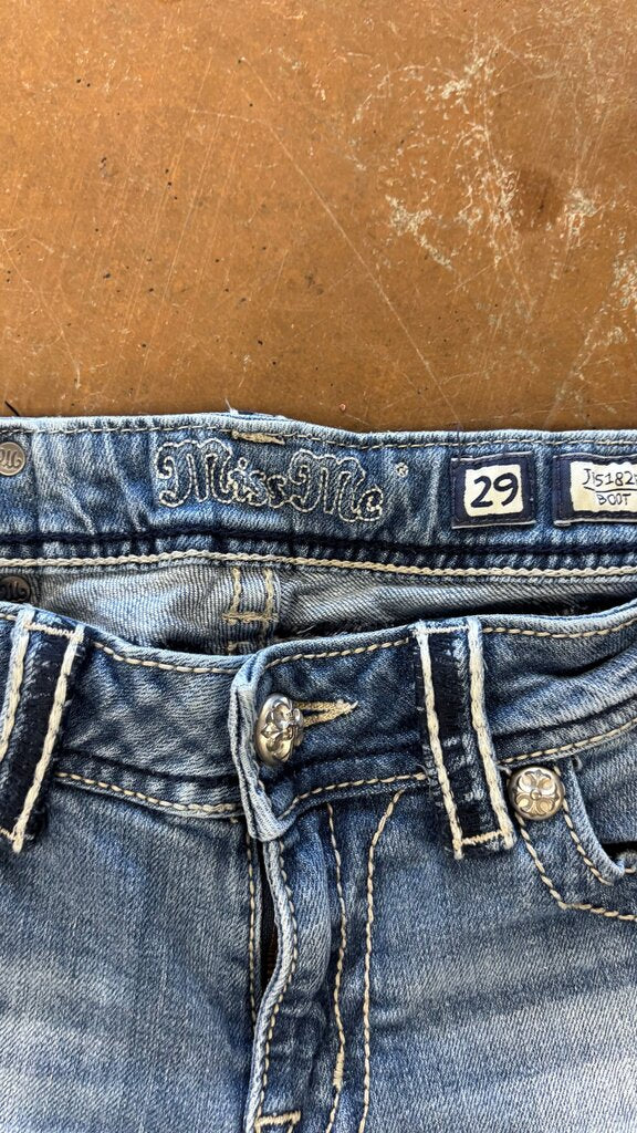 Size 29 Miss Me Bootcut Jeans
