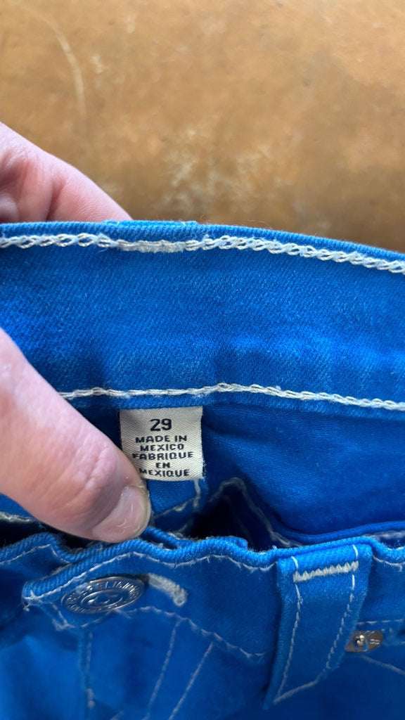 Size 29- True Religion Women's Blue Jeans