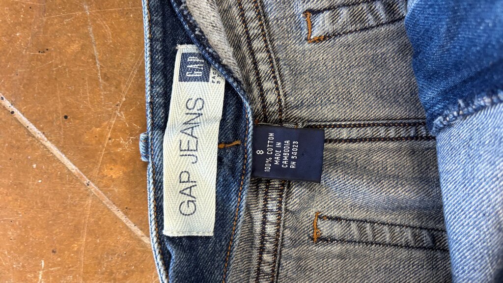 Size 8- Gap Jeans Denim Skirt