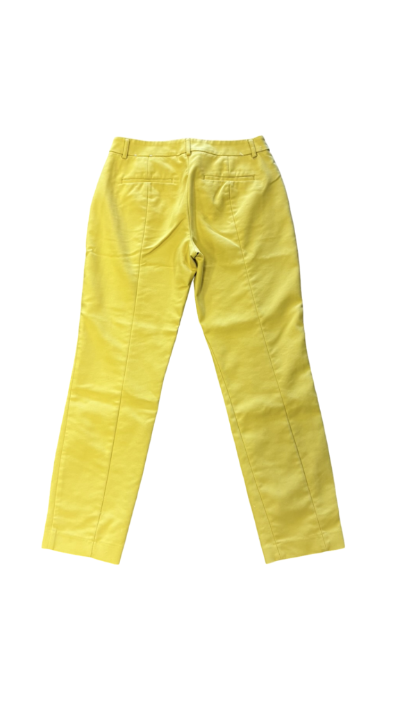 6R- Express Columnist Ankle Pants in Yellow