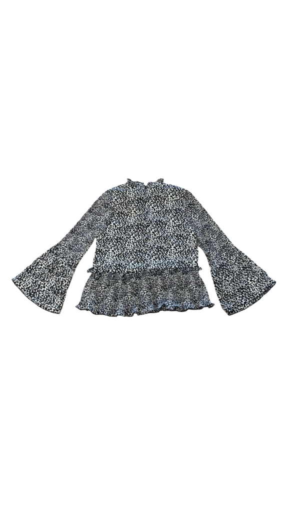 S- THML Printed Long Sleeve Top