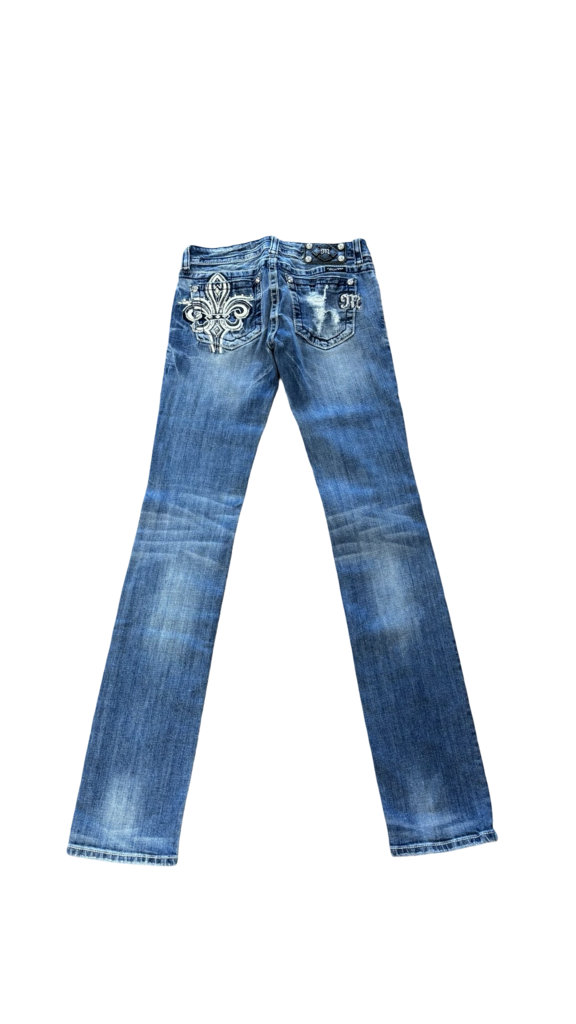 Size 28- Miss Me Women's Straight Leg Jeans