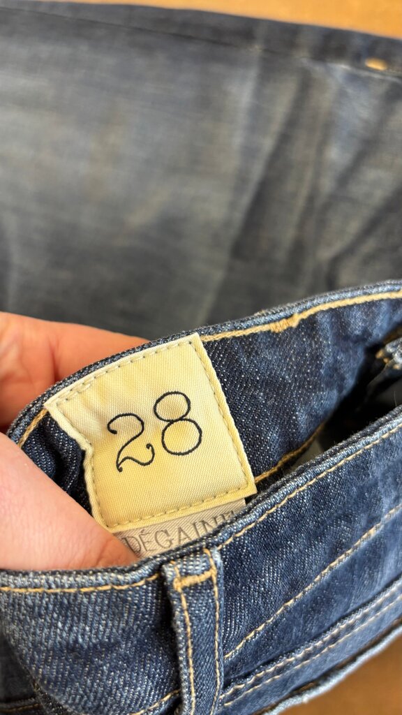 Size 28- Degaine Blue Flared Jeans