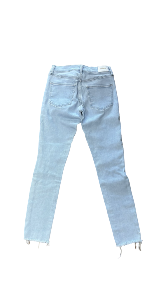 Size 6L- Express Light Blue Skinny Jeans