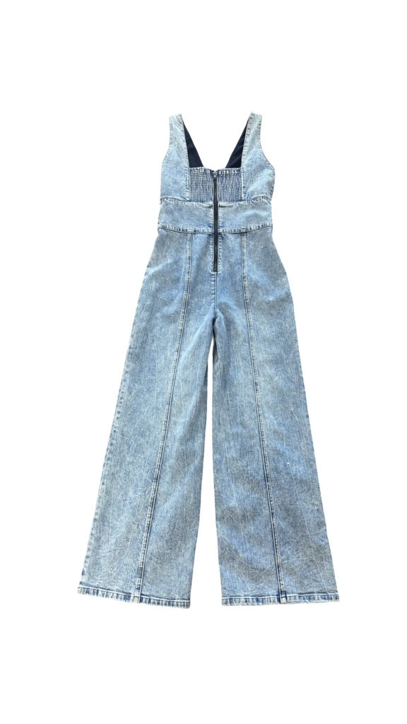 Size 26- Alice + Olivia Denim Jumpsuit