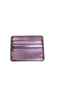 Metallic Purple Card Holder
