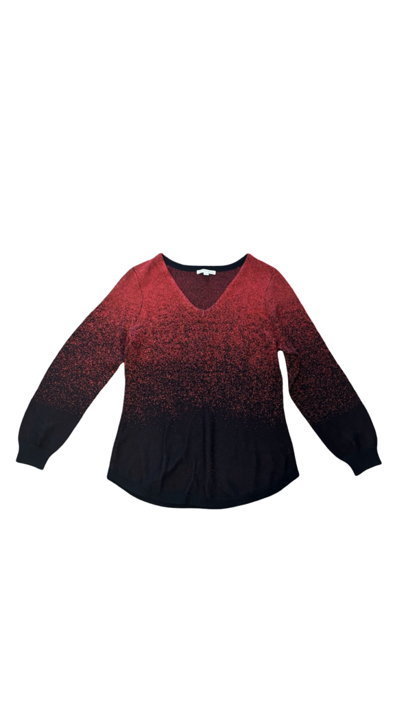 Size Large Notations Women's Gradient Sweater