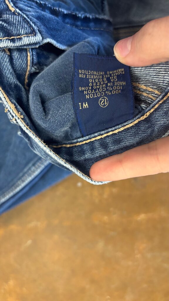 Size 12- Women's Blue Denim Jeans