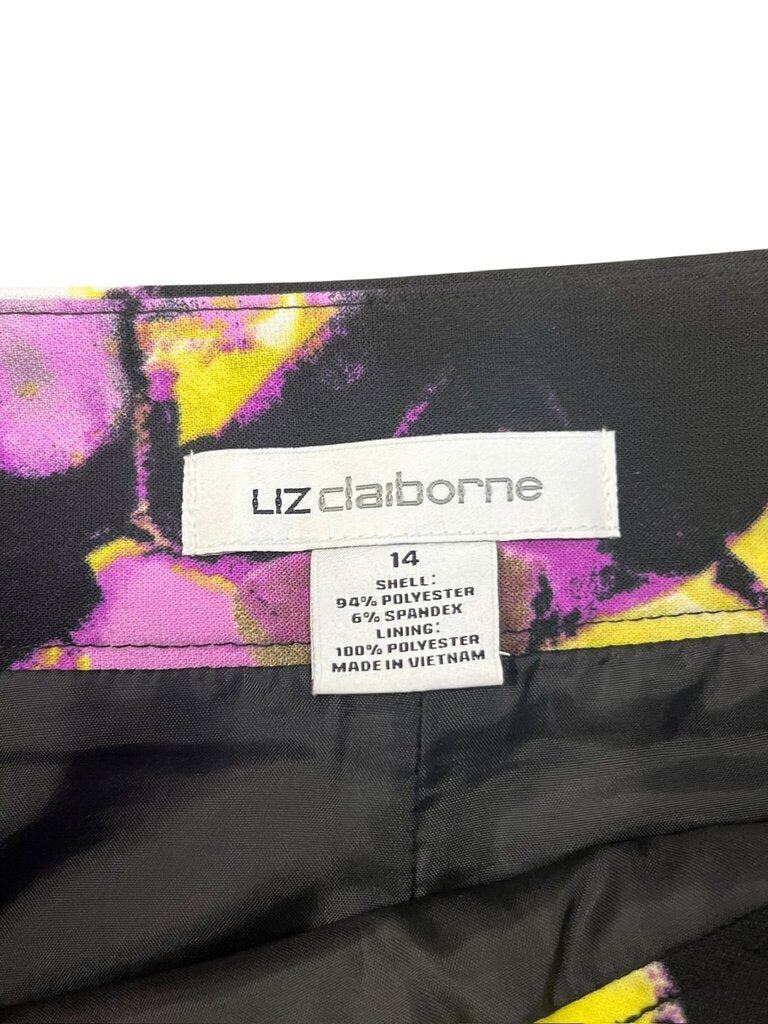Size 14- Liz Claiborne Floral Skirt