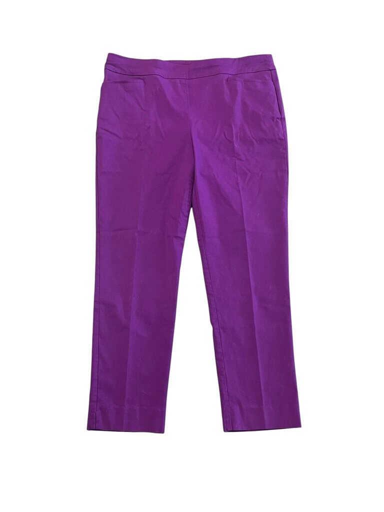 Size 12- Chico's Women's Purple Pants