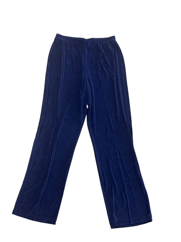 Size 2- Chico's Travelers Women's Navy Velvet Pants
