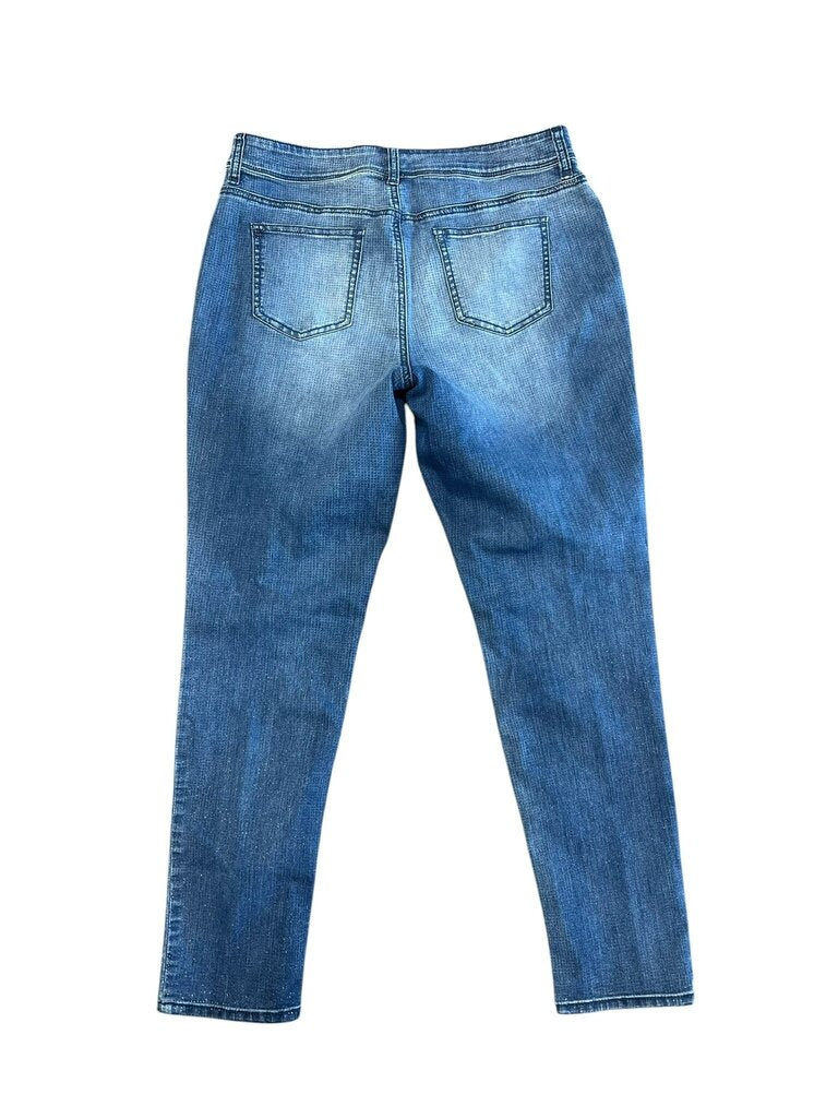 Chico's Womens Blue Jeans Size 15