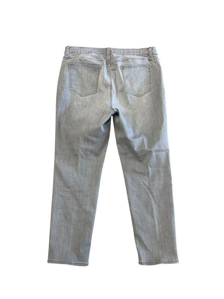 Size 12- Chico's So Slimming Girlfriend Slim Leg Ankle Jeans