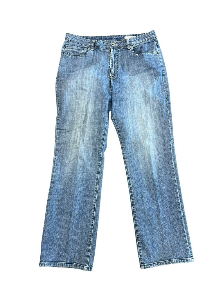 Size 12- Chico's Platinum Denim Jeans