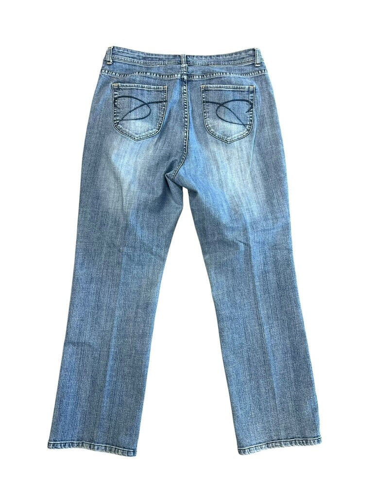 Size 12- Chico's Platinum Denim Jeans