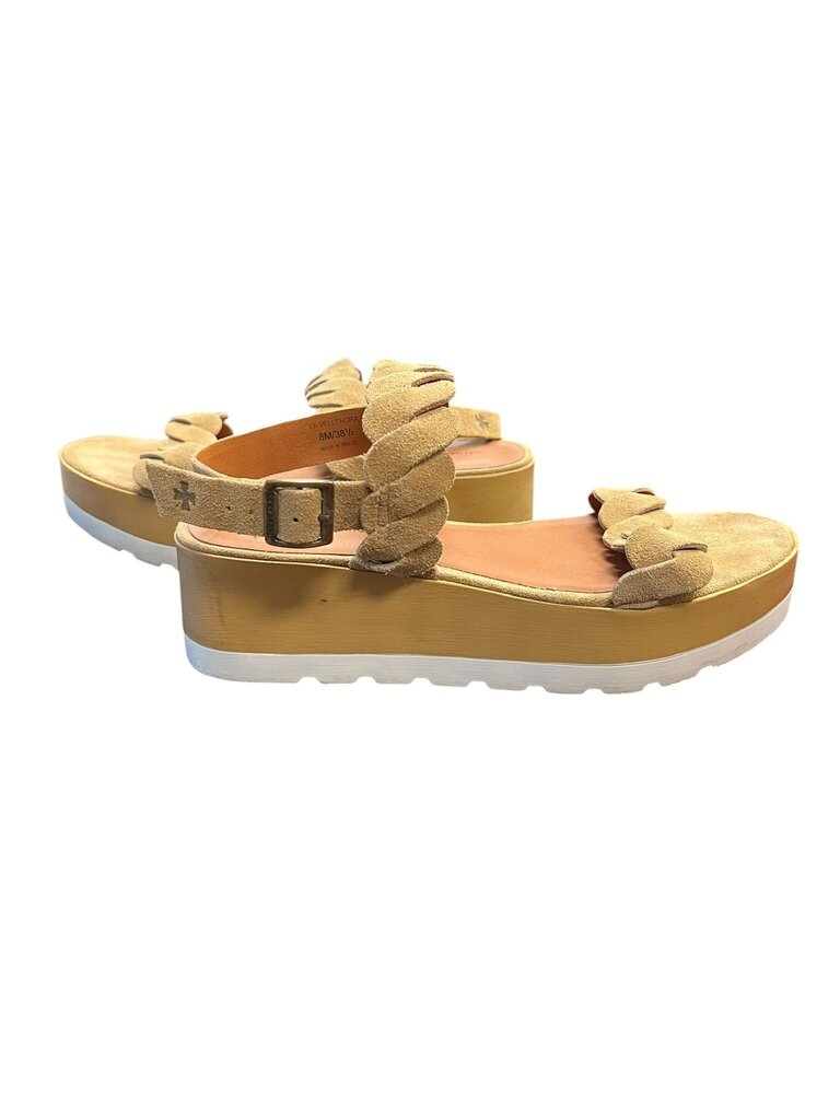 Size 8.5 Lucky Brand Women's Sandals with Braided Straps