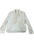 Large Calvin Klein Silk Wrap Blouse
