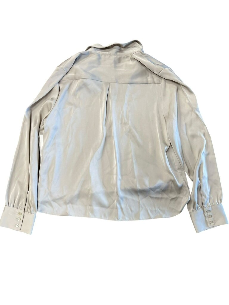 Large Calvin Klein Silk Wrap Blouse