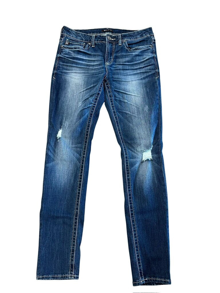 Size 30 Dear John Women's Distressed Blue Jeans