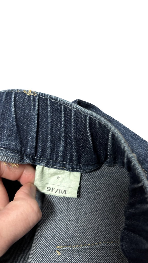 Size 9 Women’s Denim Wide-Leg Pants