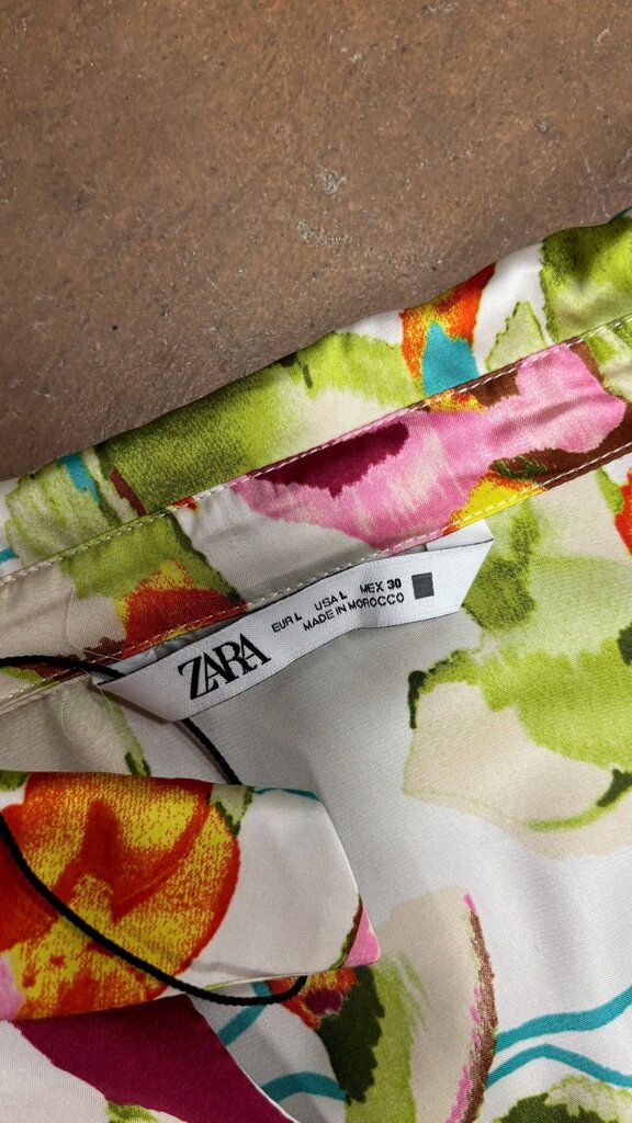 Medium Zara Floral Print Blouse