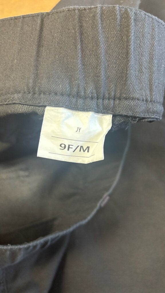 Size 9 Womens Black Wide Leg Pants