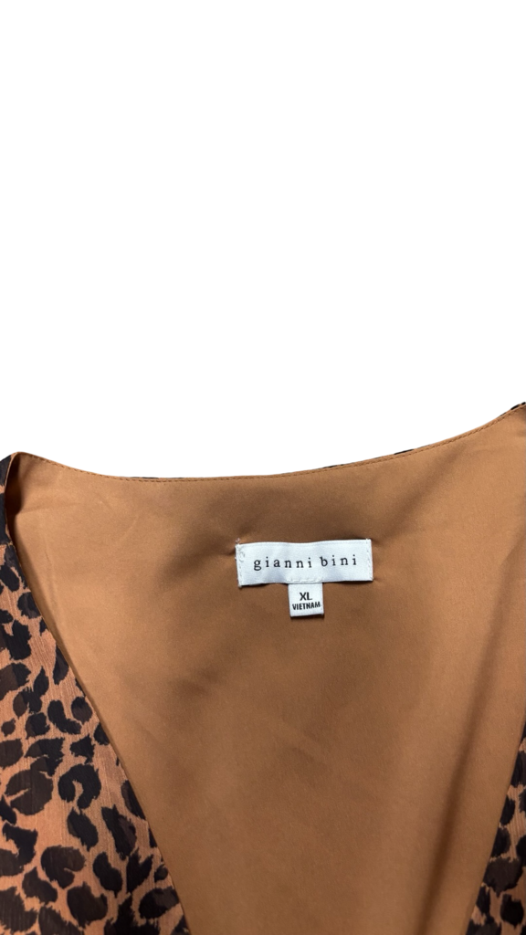 Size XL Gianni Bini Leopard Print Dress