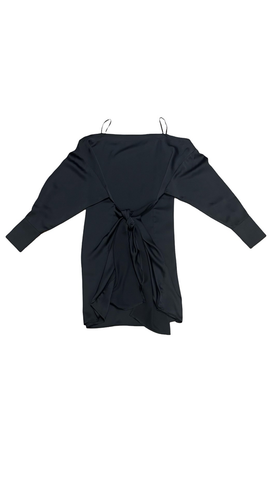 Medium The Fifth Label Black Off-Shoulder Mini Dress