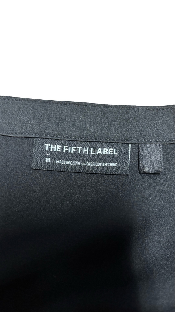Medium The Fifth Label Black Off-Shoulder Mini Dress