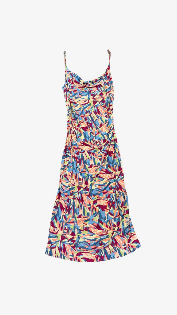 Size 8- Diane von Furstenberg Silk Floral Print Dress