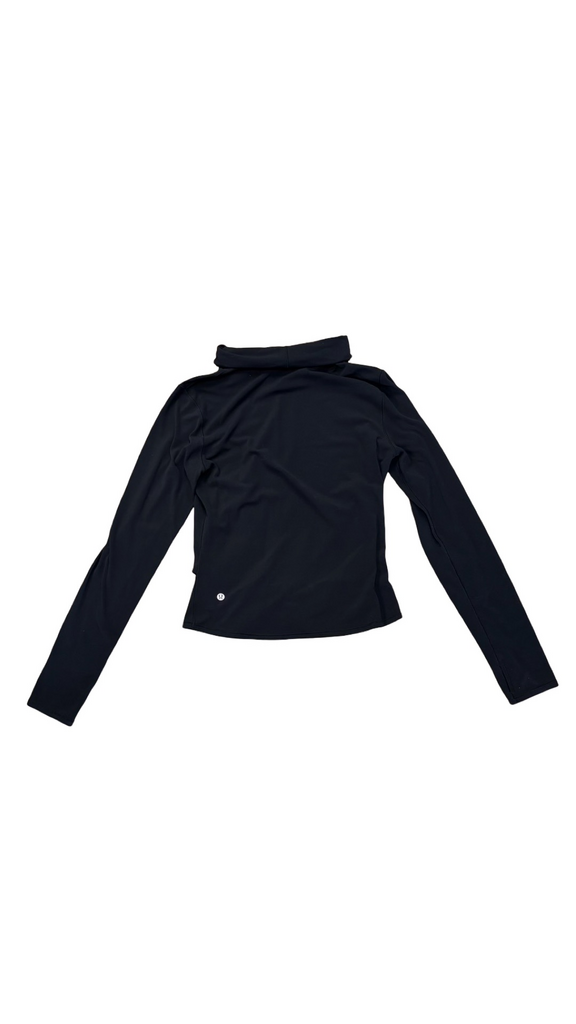 Small Lululemon Long Sleeve Black Training Top